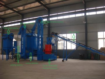 চীন 1T/H Biomass Pellet Making Machine Wood Pellet Production Line For Bamboo , Peanut Shell সরবরাহকারী